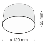 Потолочный светильник Technical C032CL-L12W4K 250_100_Array